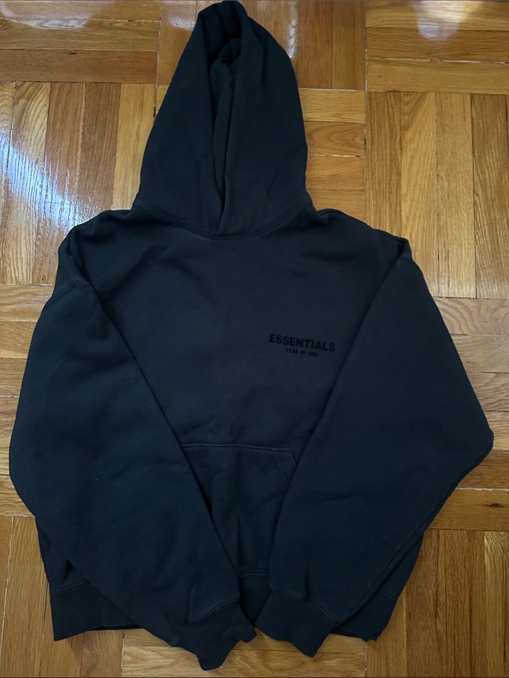 Essentials Black Hoodie